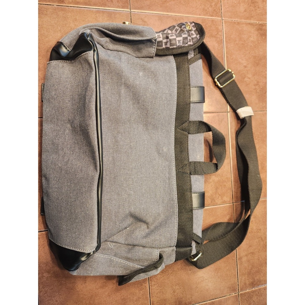 LONDON FOG CANVAS MESSENGER BAG 100TH ANNIV EDITION SHOULDER STRAP NEW W TAGS - Picture 5 of 11